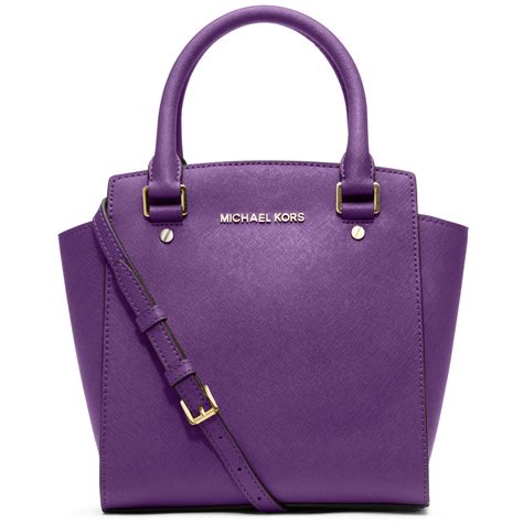 michael kors lavender bag|michael kors purple tote bag.